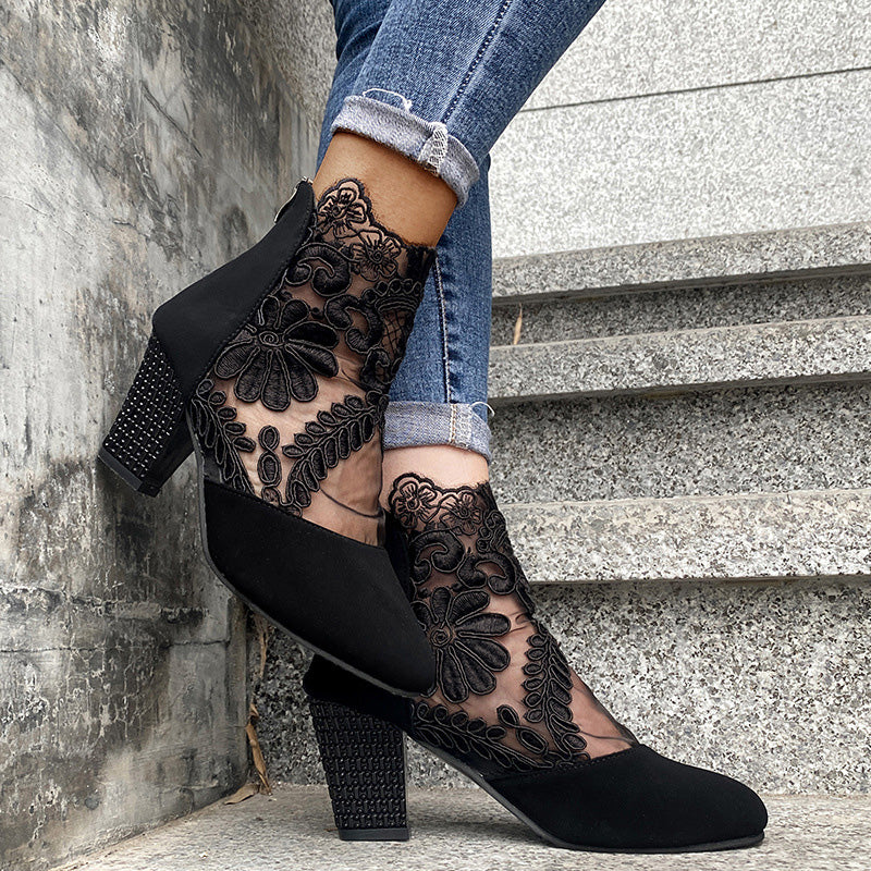 Elegante Sommer-Spitzenpumps EB