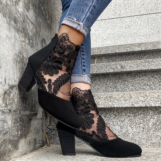 Elegante Sommer-Spitzenpumps EB