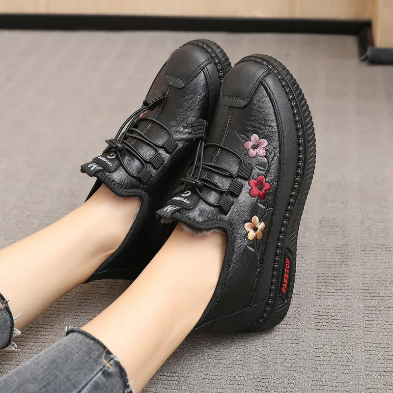 Gemma Leder Winter Sneaker | Stylisch & Bequem EB