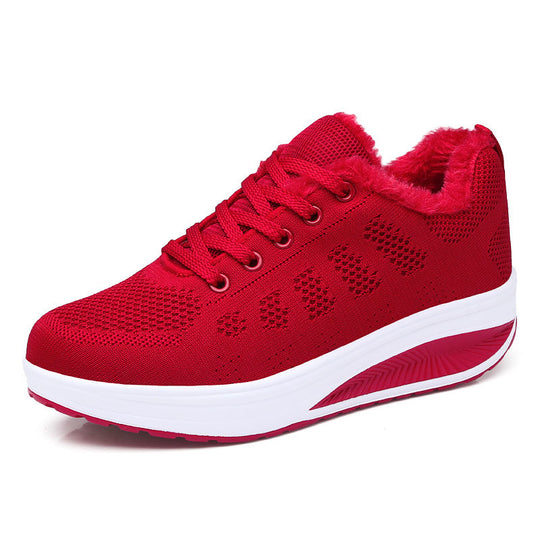 Damen Bequeme Laufschuhe mit warmem Innenfutter EB
