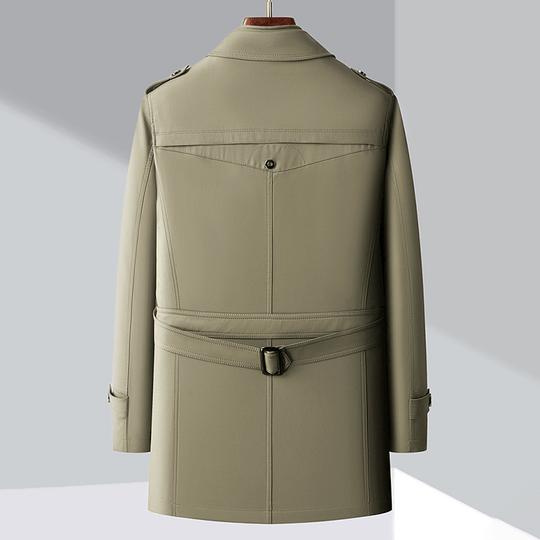 EB | Herren Doppelreiher Trenchcoat