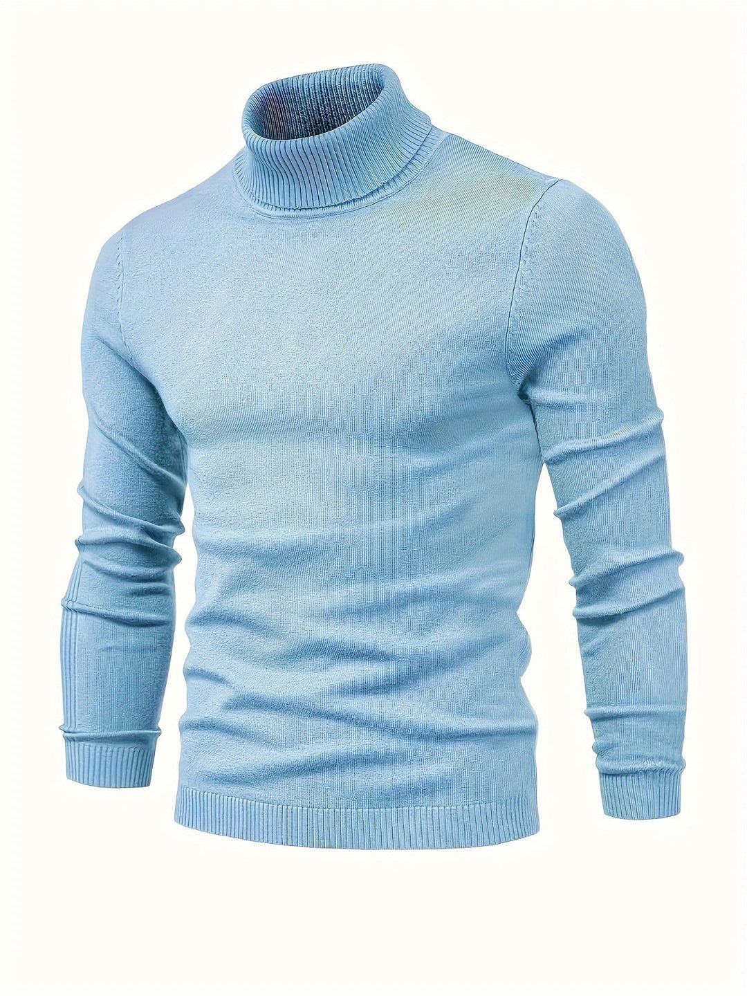 EB | Klassischer Rollkragenpullover Weich und Stilvoll Wollmischung