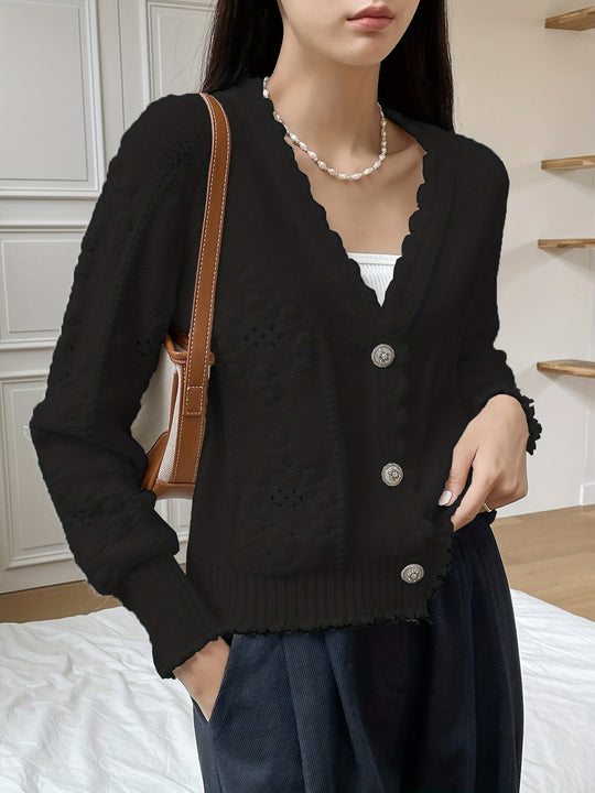 EB | Zeitlose und Elegante Strickjacke
