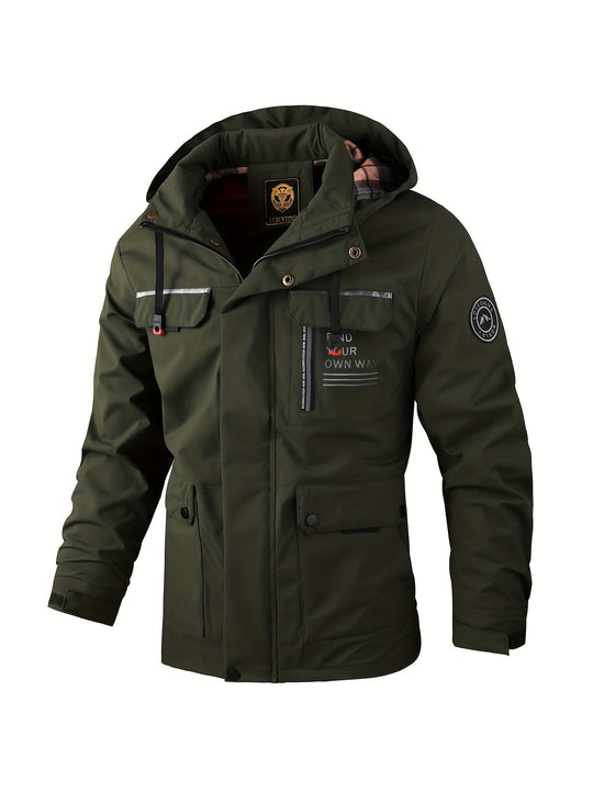 EB | Herren Kapuzen Utility Jacke