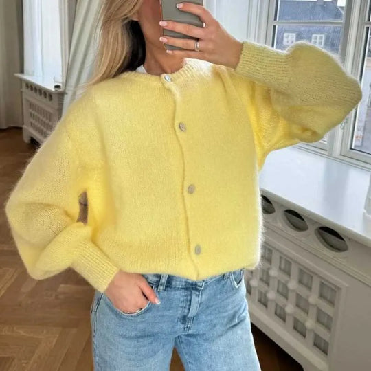 EB | Damenpullover mit Knöpfen