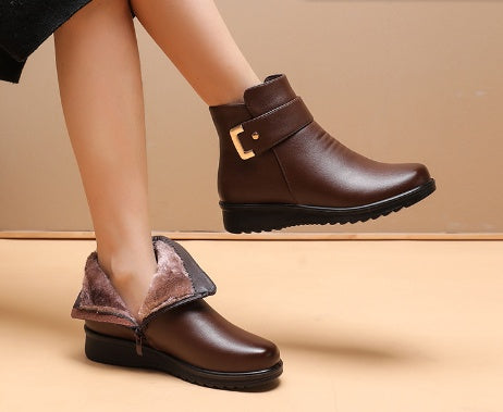 Orthopädische Lederstiefel für Damen EB