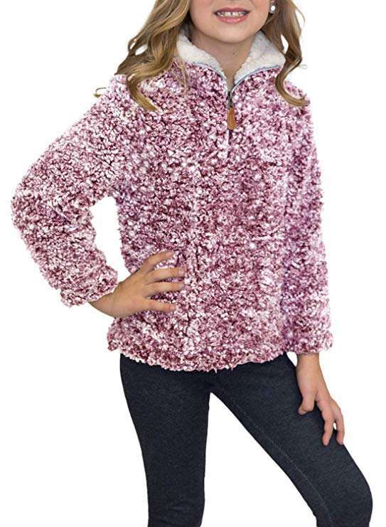 Damen kuscheliger Pulli mit hohem Kragen EB