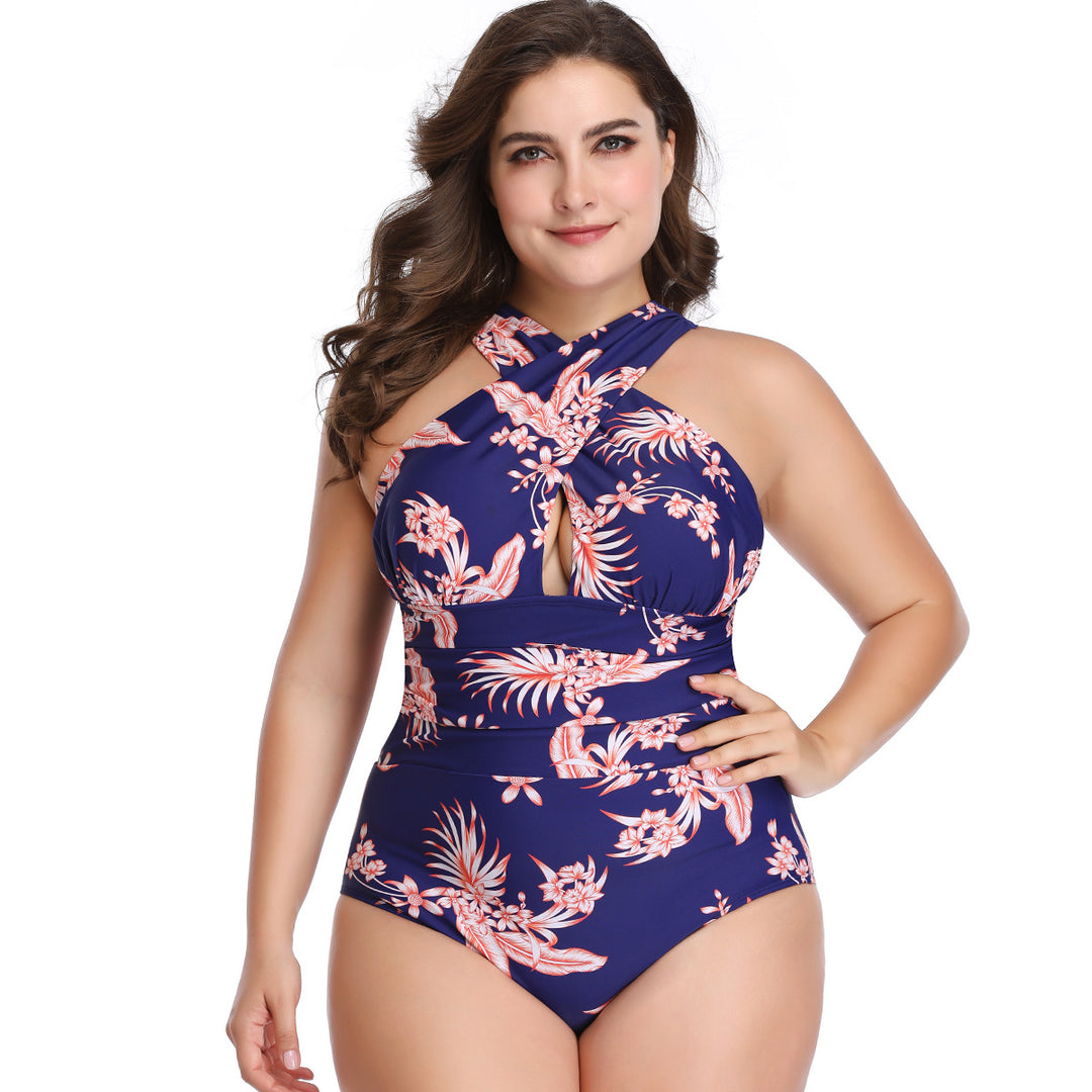 Damen Eleganter Wickelbadeanzug EB