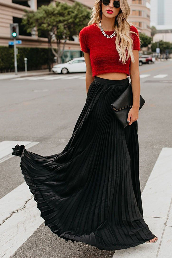 EB | Für Eternity Plissierter Maxi Rock