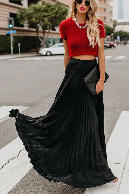 EB | Für Eternity Plissierter Maxi Rock