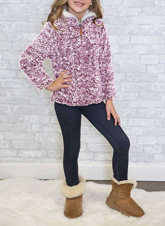 Damen kuscheliger Pulli mit hohem Kragen EB