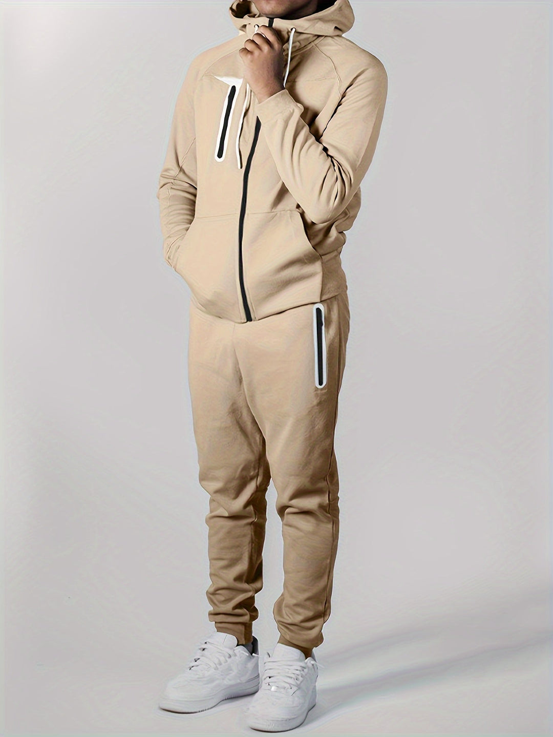 EB | Kapuzenpullover Lässig Polyester, Langarm, Hohe Dehnbarkeit