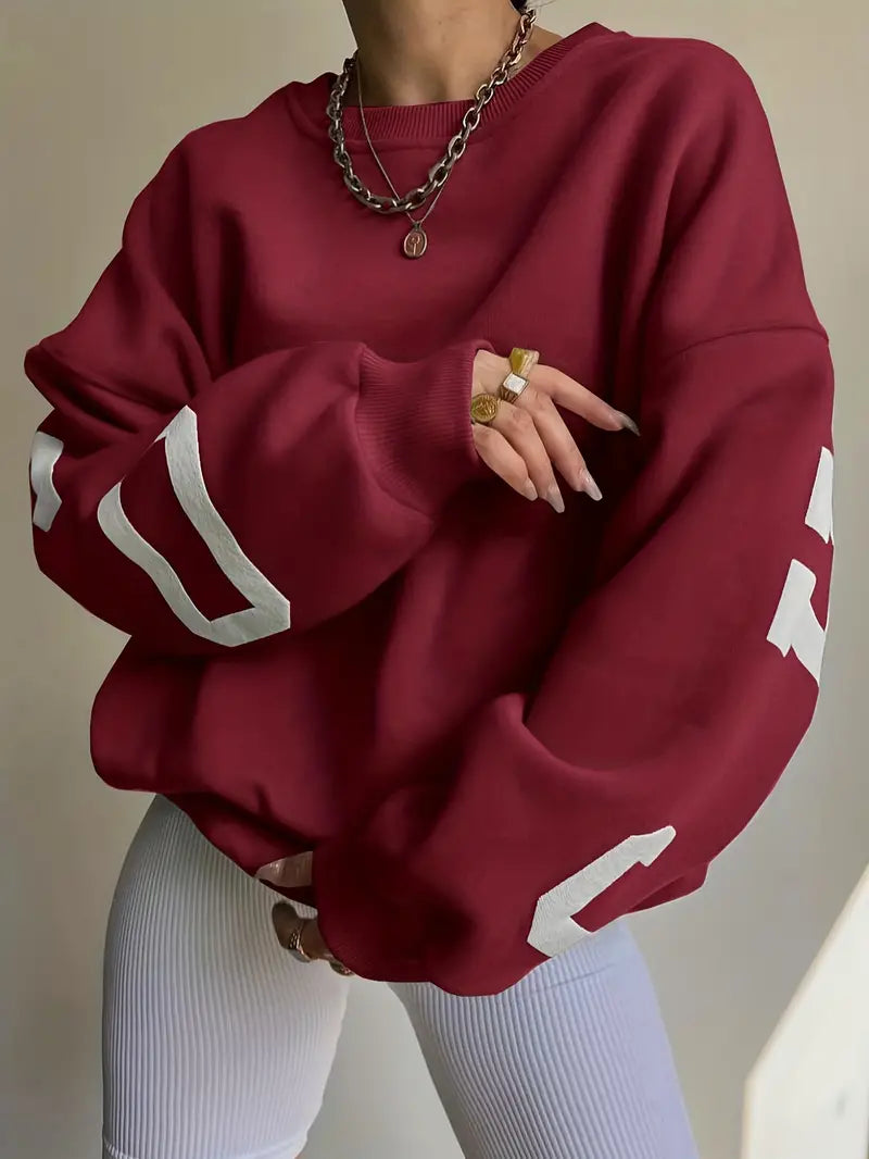 EB | Sweatshirts mit seitlichem Druck