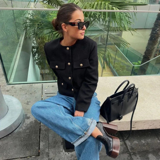 EB | Elegante Kurze Damenblazer