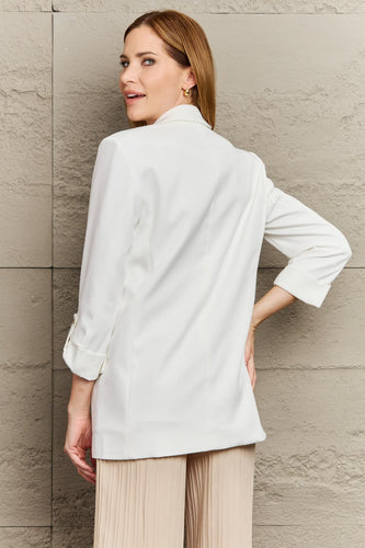 EB | Reverskragen Langjacke Blazer
