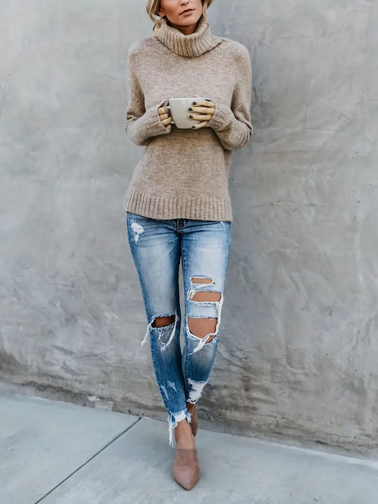 EB | Pullover mit Rollkragenpullover