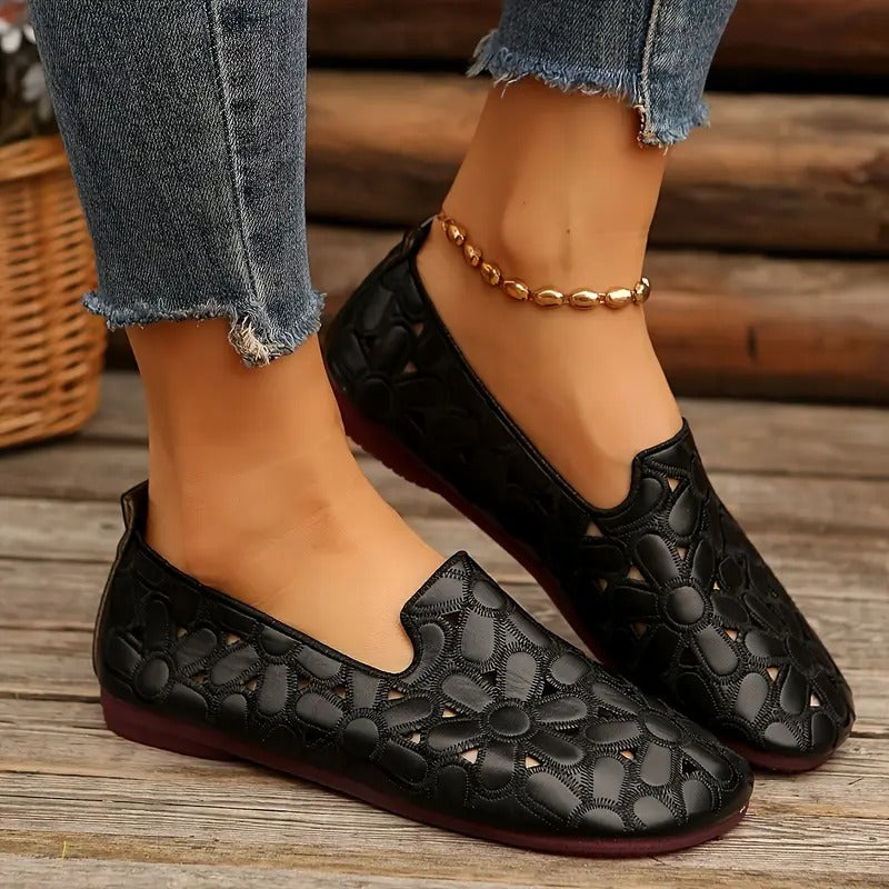 Bequeme Oxford-Ballerinas für Damen EB EB
