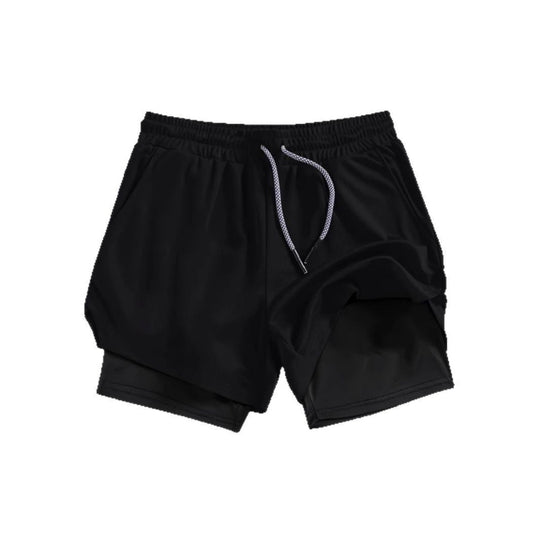 EB | Atmungsaktive Doppel-Shorts für Männer