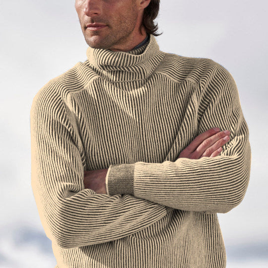 EB | Turtleneck Strickpullover Baumwolle und Polyester Komfortabel und Warm