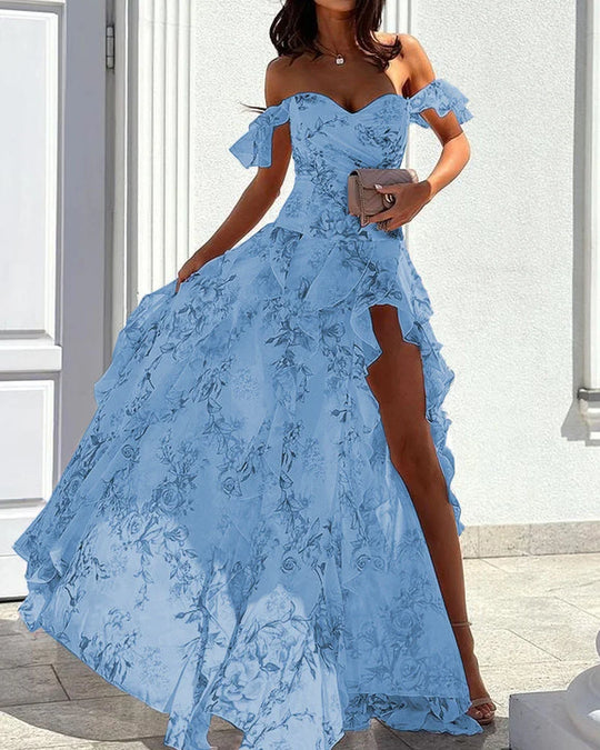 EB | Elegantes Geblümtes Kleid