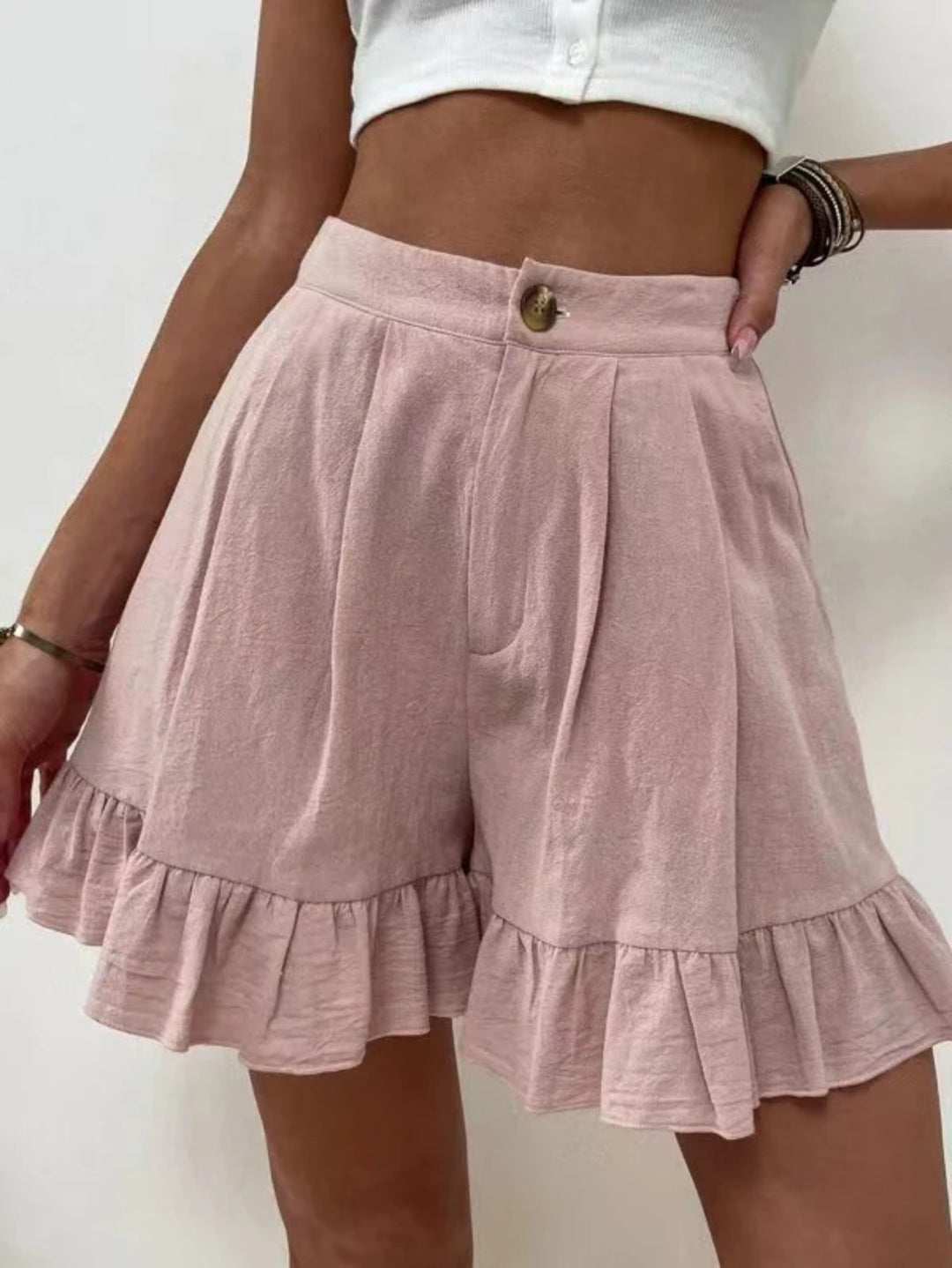 EB | Lässige Shorts mit weitem Bein