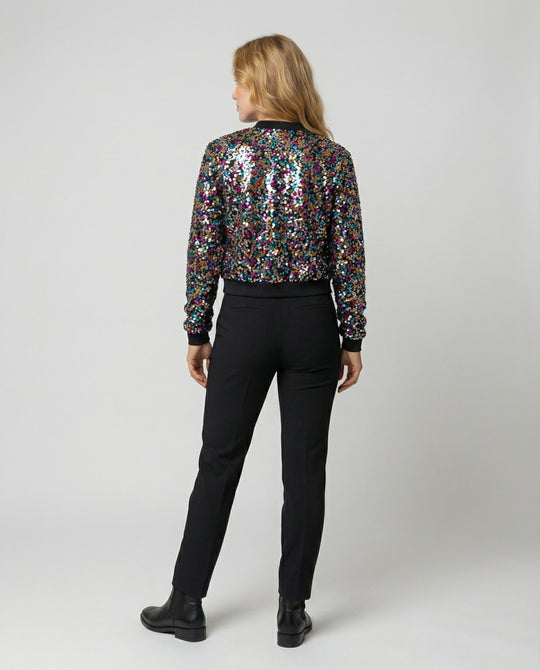 Pailletten Bomberjacke Damen | EB