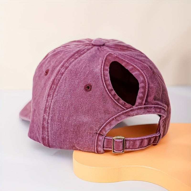 EB | Pferdeschwanz Baseballcap mit Atmungsaktivem Komfort und Uv Schutz