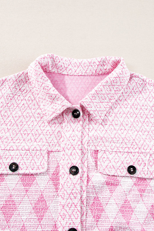 EB | Karo Hemdjacke Baumwollmischung Bunt und Schick
