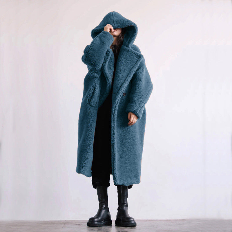 Damen Steppmantel mit Knöpfen & Winterdesign | EB