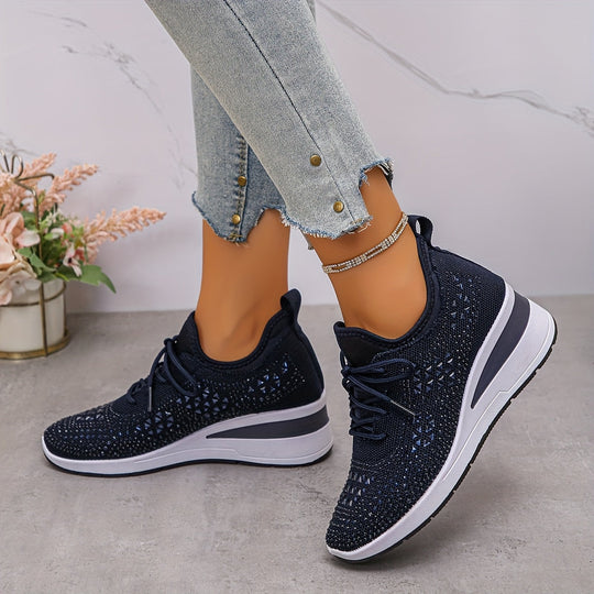 Elegante Sneakers mit Strasssteinen EB EB