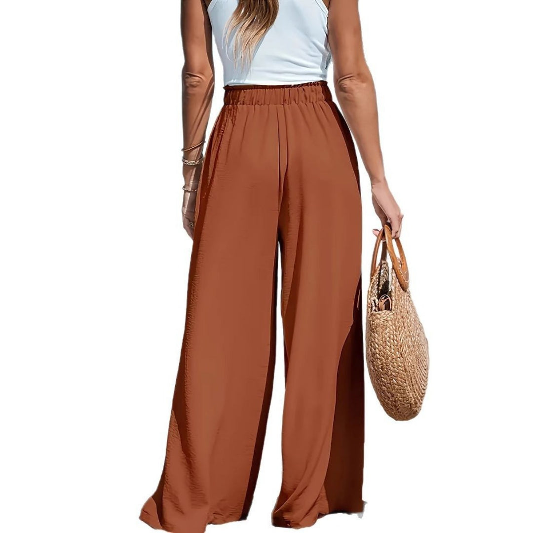 EB | Hose mit hoher Taille und Kordelzug