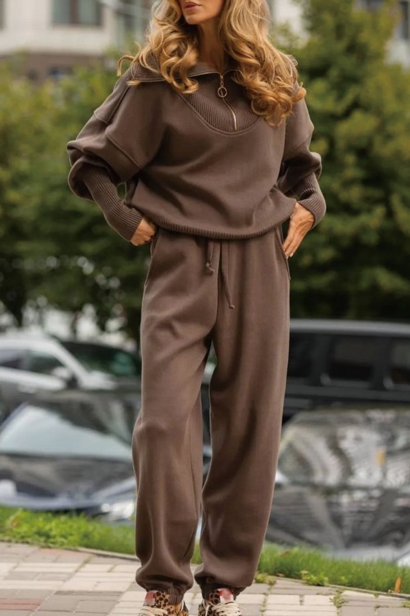 EB | Freizeit-Set mit Reißverschluss-Pullover
