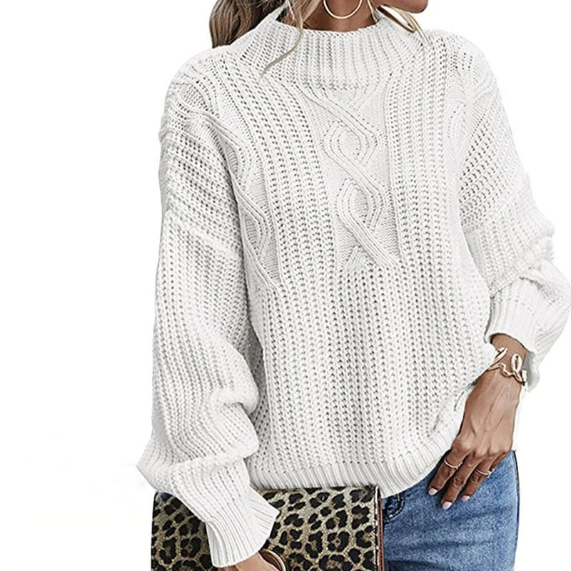 EB | Pullover Mit Zopfmuster Und Gemütlichem Stil