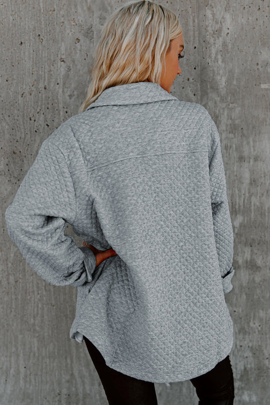 EB | Leichtgewicht Gesteppte Hemdjacke Polyester Komfort und Stil