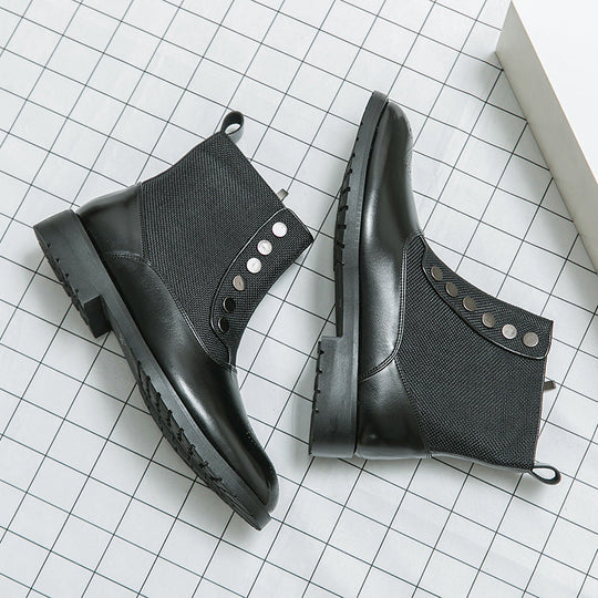 Elegante Herrenstiefel aus hochwertigem Leder EB