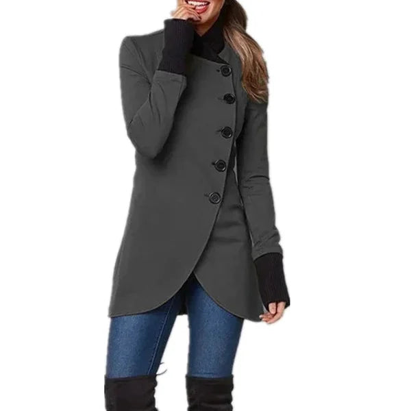 EB | Jacke mit Eckigem Knopfverschluss