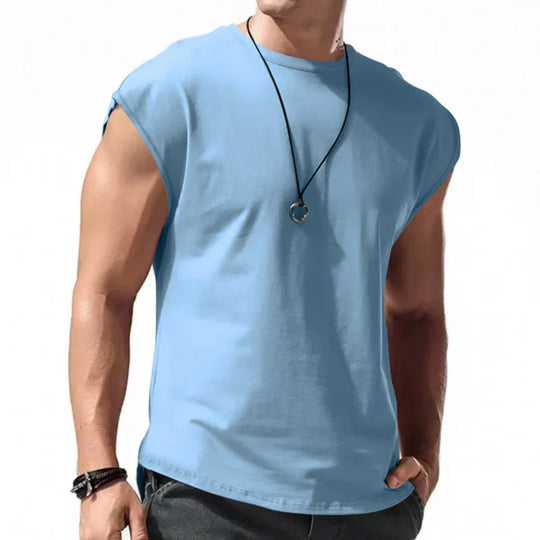 EB | Einfarbiges Weste-T-Shirt