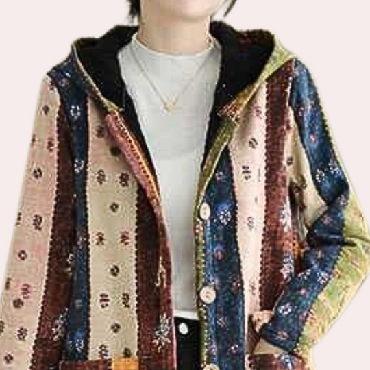 EB | Herbstjacke mit Kapuze in mittellanger Länge für Damen
