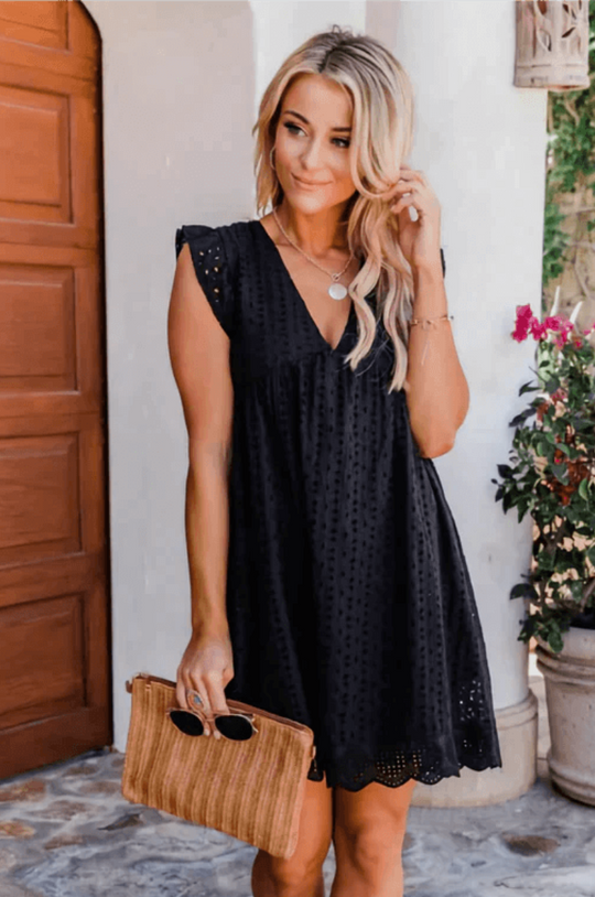 EB | Damen Sommerkleid mit Hose Bequemes Damenkleid
