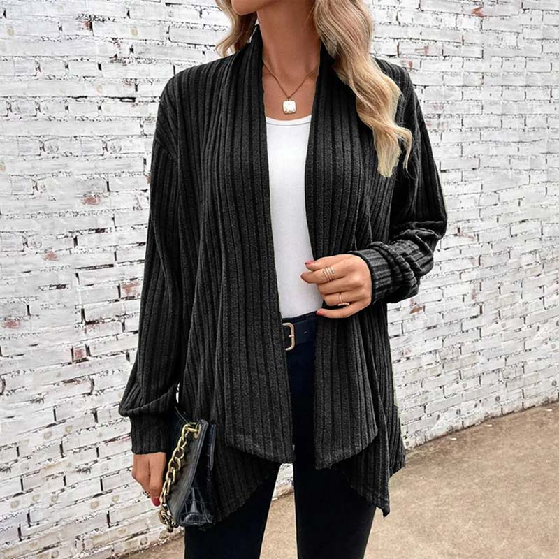 EB | Strickjacke - Damen Herbst Freizeit Strickjacke