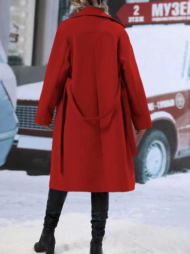 EB | Klassischer Damen Trenchcoat Mit Doppelknopfverschluss
