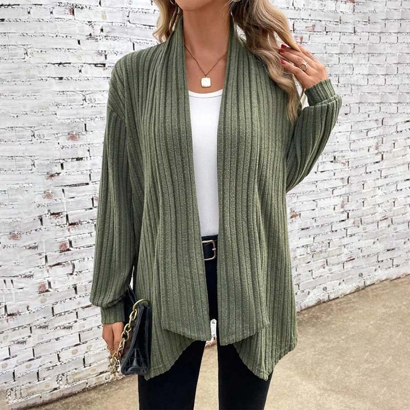 EB | Strickjacke - Damen Herbst Freizeit Strickjacke
