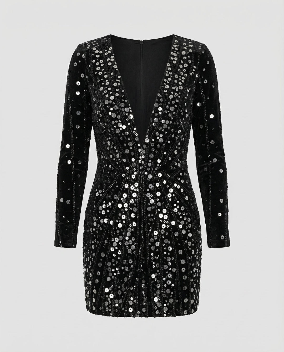 Golden Paillettenkleid Damen | EB