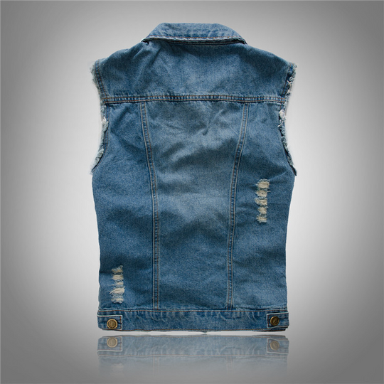 EB Stylische Denim Weste für Herren