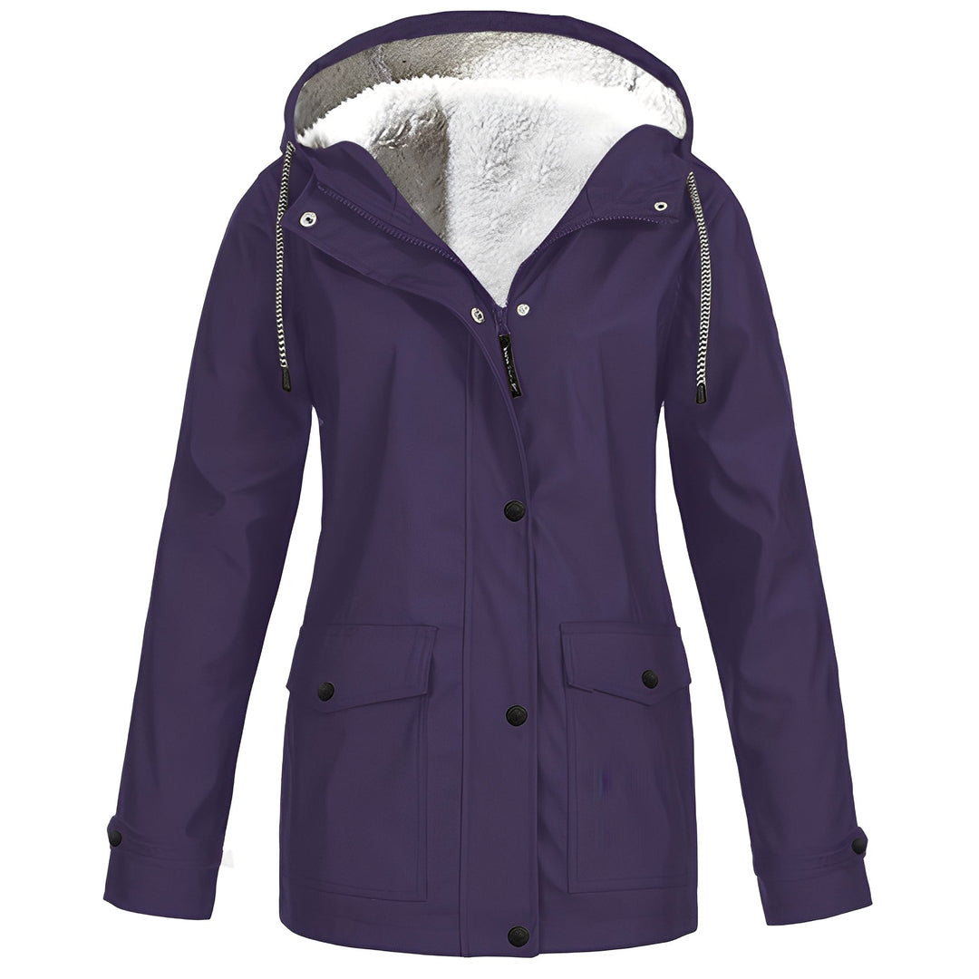 EB | Vielseitige, wasserdichte Damenjacke mit Fleece-Innenfutter