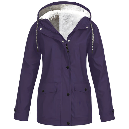 EB | Vielseitige, wasserdichte Damenjacke mit Fleece-Innenfutter