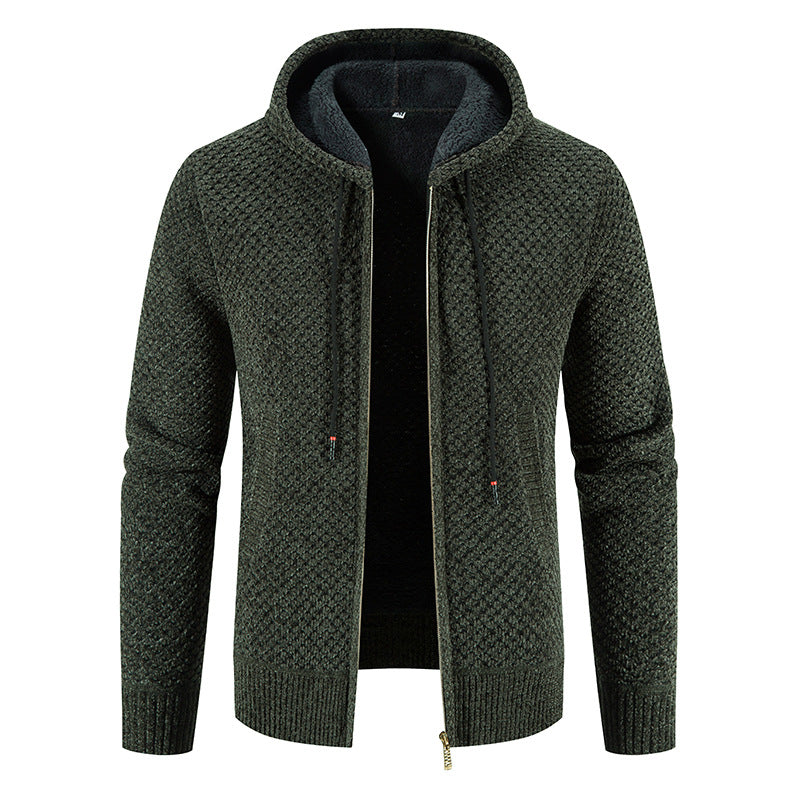 EB | Stilvoller Kapuzen-Cardigan für Männer