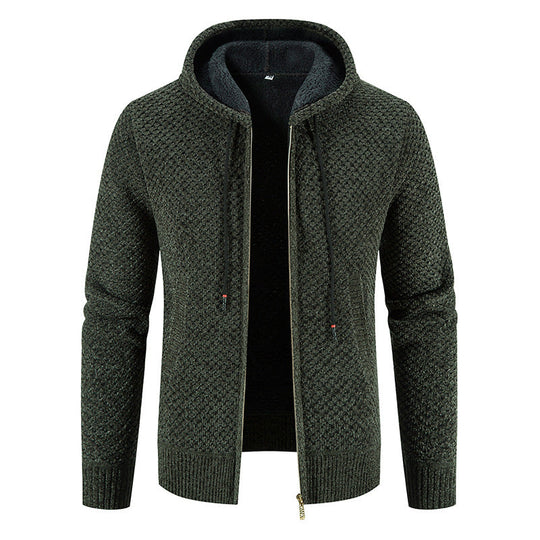EB | Stilvoller Kapuzen-Cardigan für Männer