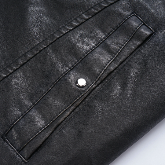 EB | Hooded Lederjacke