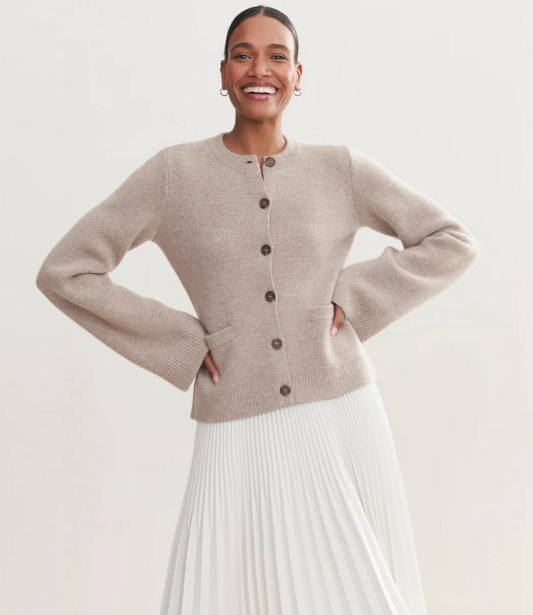 EB | Luxus Gestrickter Cardigan